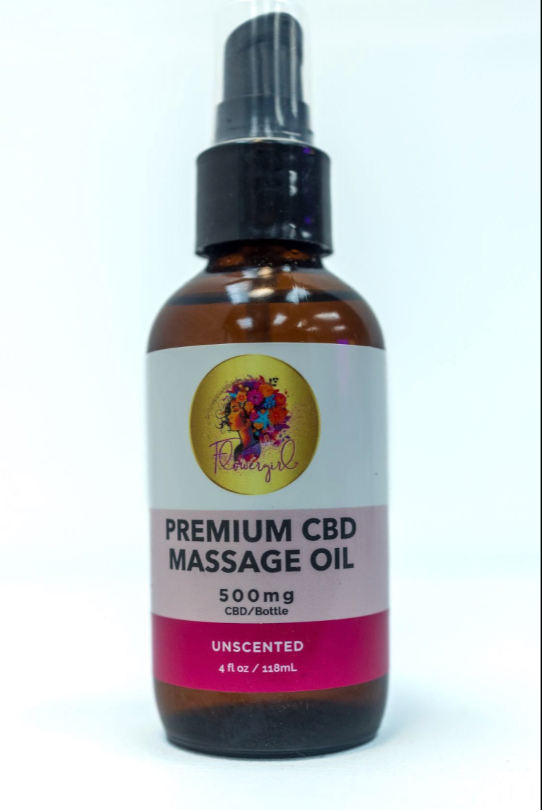 Premium CBD Massage Oil – Unscented