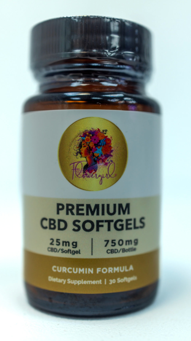 Premium CBD Softgels – Curcumin Formula