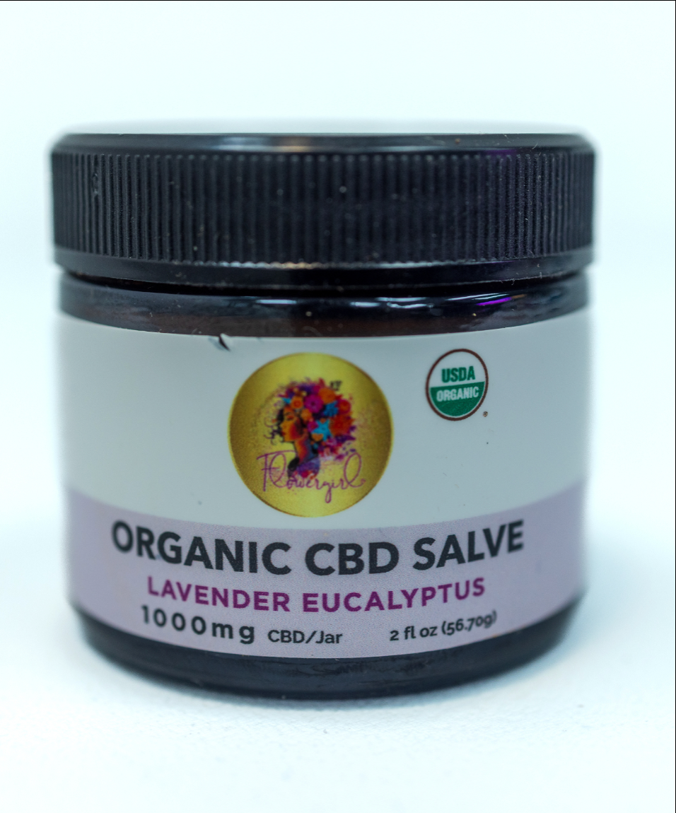 Organic CBD Salve – Lavender Eucalyptus (1000mg)