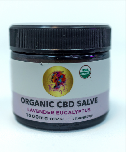 Organic CBD Salve – Lavender Eucalyptus (1000mg)